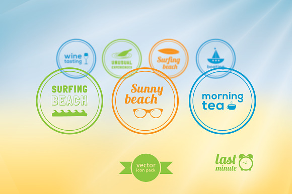 Icon Pack Summer Holiday.