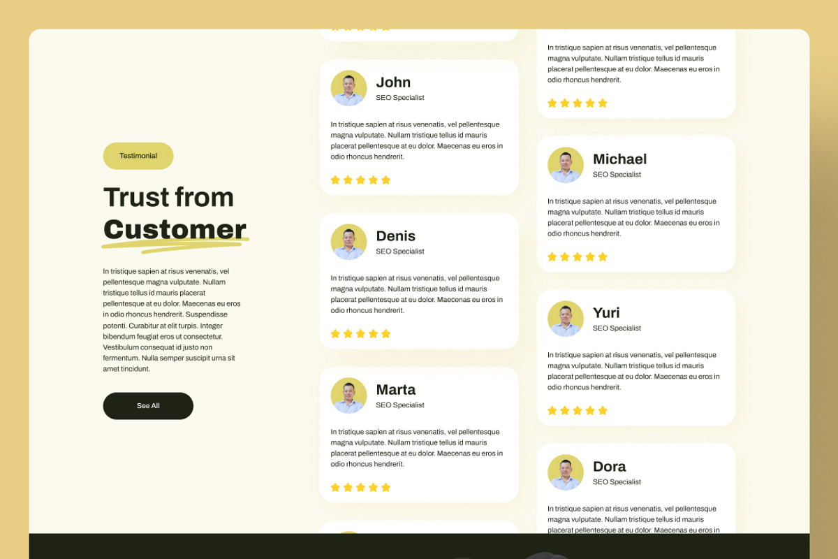 Investment Solution Web Landing Page, a Landing Page Template by UICreative (Photo 3 of 4)