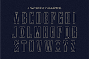 Varsity Holiday - Condensed Slab, a Slab Serif Font by Pian45 Studio (Thumbnail 3 of 12)