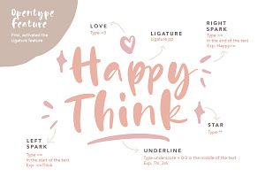 Happy Pink - Handwritten Font