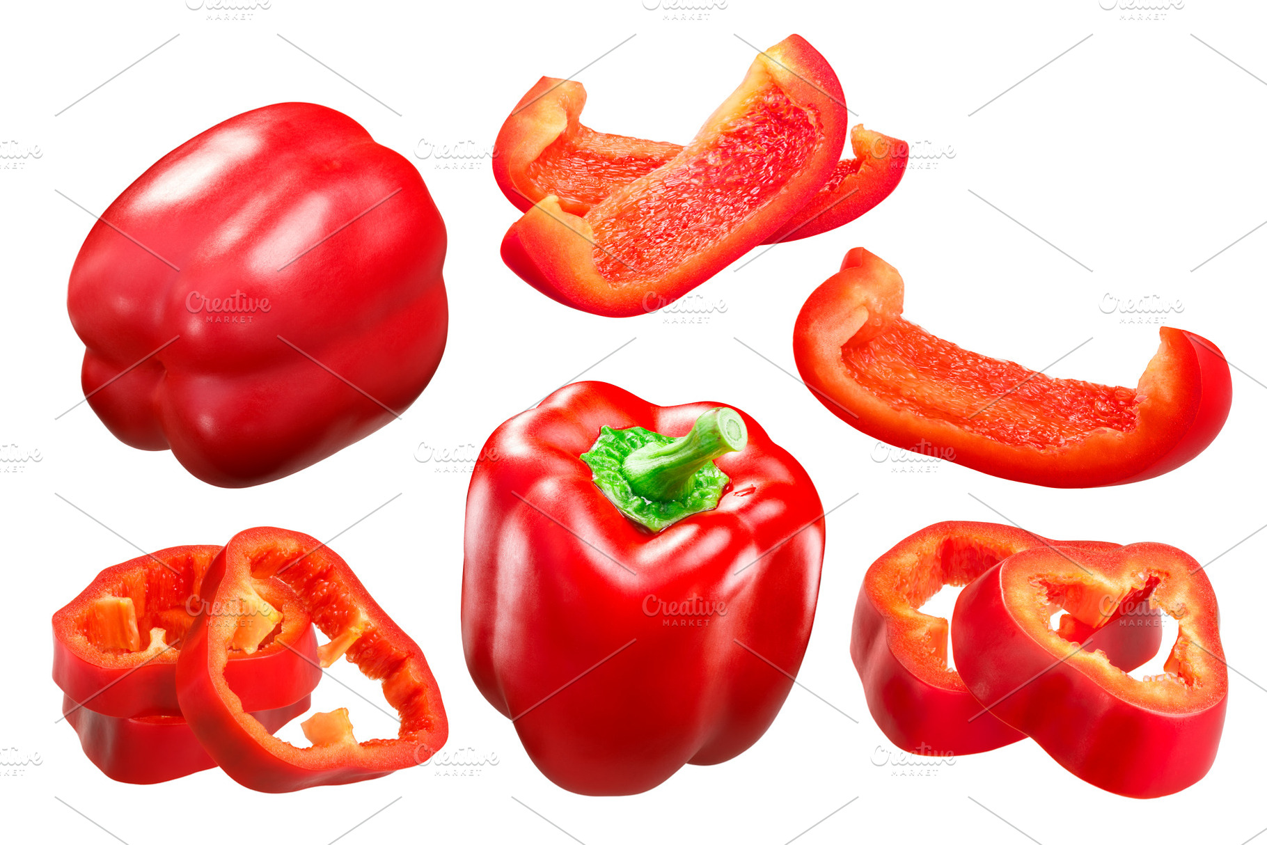 Red bell peppers stock photo containing bell pepper and california wonder, a Food & Drink Photo by Hortimages