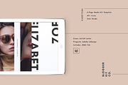 Media Kit for Influencers | 6 Pages, a Resume Template by Blogger Kit Co. (Thumbnail 4 of 5)
