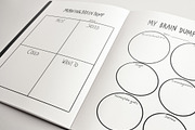 19 Hand Drawn Print Planner Layouts, a Graphic by Character (Thumbnail 7 of 11)