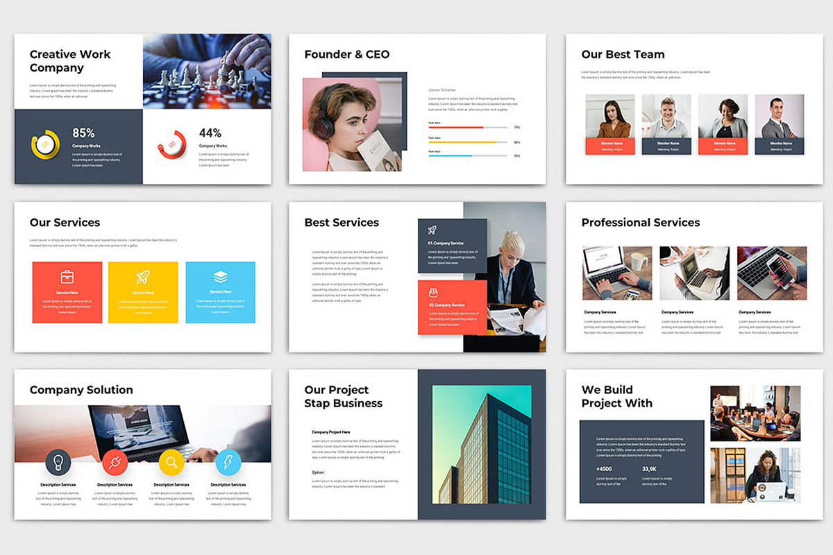 Stap Business Presentation Template, a Presentation Template by TypeMakers (Photo 5 of 5)