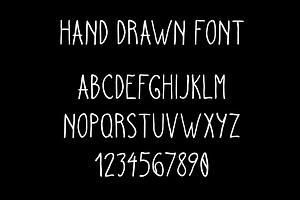 Hand Drawn Font