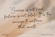 Hattinand - Monoline Font, a Script Font by Sronstudio (Thumbnail 4 of 12)