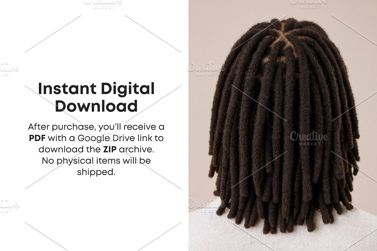 Dreadlocks Stock Photo, a Beauty & Fashion Photo by Selenique Studio (Photo 4 of 12)