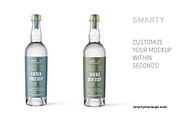 Vodka bottle mockup, a Packaging Mockup by Smarty Mockups (Thumbnail 3 of 5)