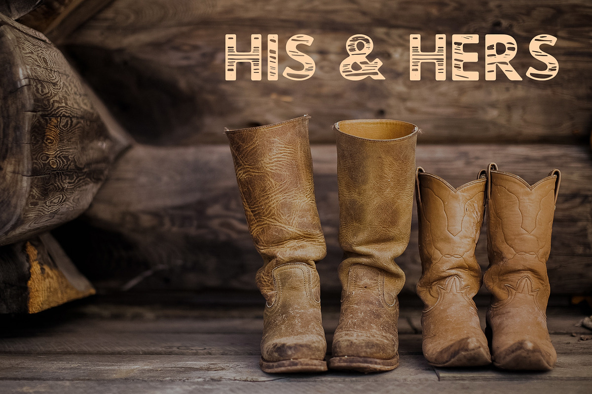 Timber Hitch Font + Nature Designs preview 5