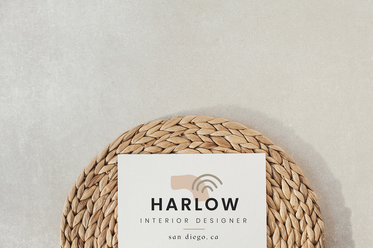 Harlow Premade Logo Kit, a Branding & Logo Template by Forth and Wild (Photo 9 of 10)