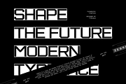 Zebrax - Futuristic Display Font, a Sans Serif Font by Typeagle (Thumbnail 5 of 10)