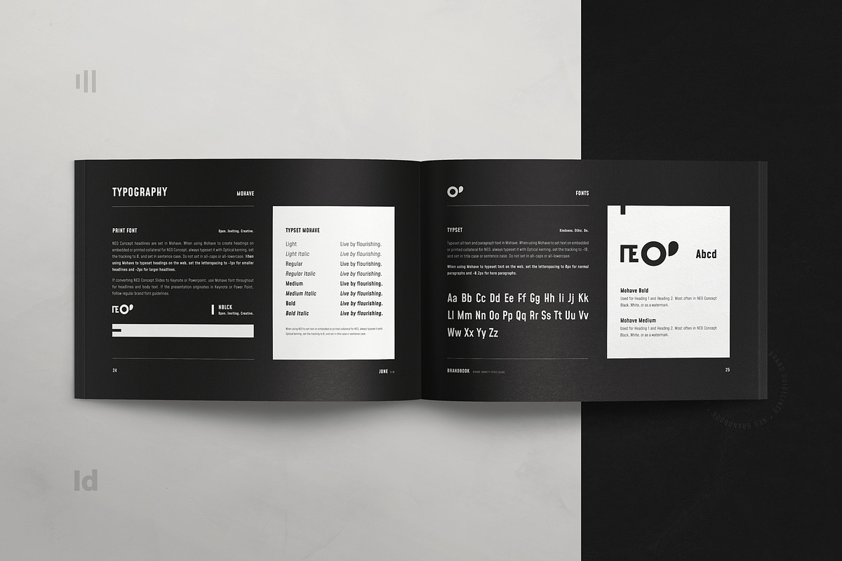 NEO | Brand Guidelines, a Brochure Template by Studio Bons (Photo 15 of 35)
