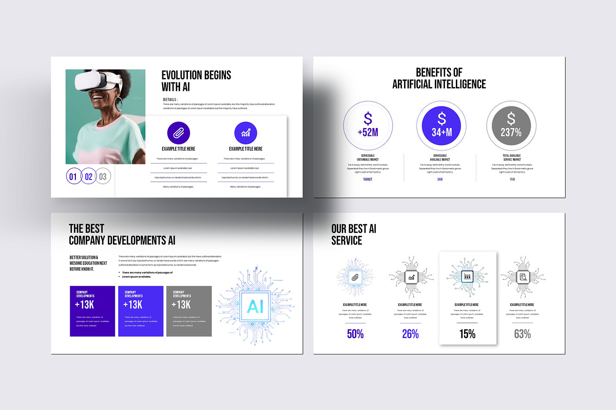 Artificial Intelligence Presentation, a Presentation Template by Creative-Work (Photo 3 of 9)