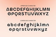 Necara - Geometric Technology Font, a Sans Serif Font by TokoPress (Thumbnail 10 of 13)