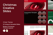 Christmas Creative Slides Template, a Presentation Template by Out of Context (Thumbnail 1 of 4)