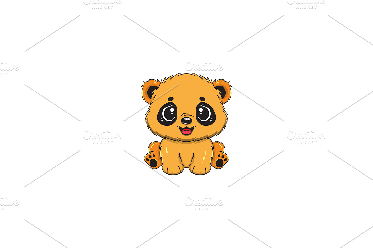 Mr. Panda Logo Template, a Branding & Logo Template by Graplick (Photo 3 of 5)