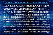 Ultimatum Mass industrial sport font, a Sans Serif Font by Comicraft Fonts (Thumbnail 4 of 5)