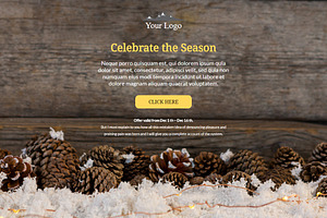 3 Winter Email Templates Pack