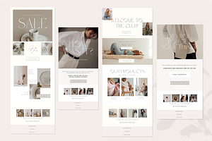 Shop Canva Email Newsletter Template