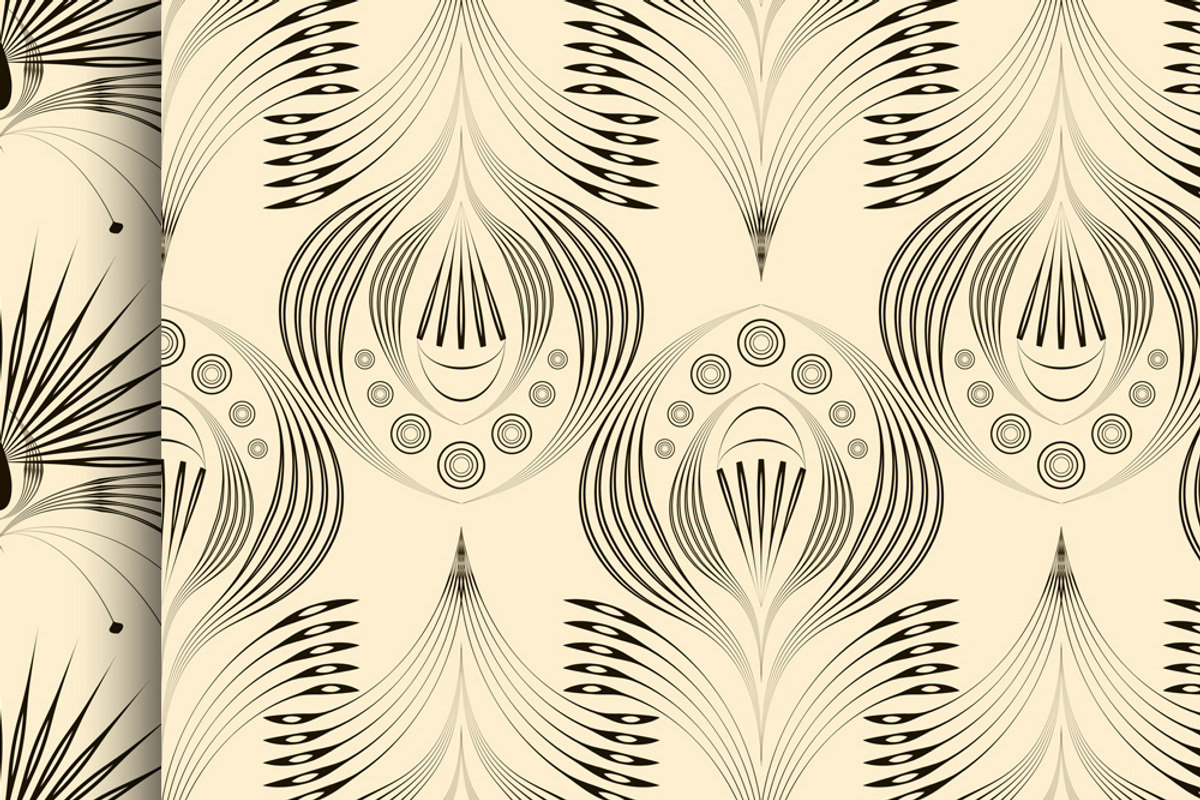 Patterns modern backgrounds Art Deco, a Pattern Graphic by Futurel (Photo 5 of 5)