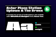 East Broadway, a NYC type., a Sans Serif Font by Tipos Pereira (Thumbnail 6 of 14)