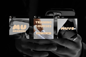 Pilates themed Instagram Template