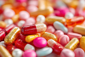 Colorful pills and capsules, a Health & Medical Photo by AlyaAnd