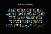 Chrome Lights - Bitmap Color Font, a Serif Font by Gleb Guralnyk (Thumbnail 5 of 5)