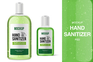 Hand Sanitizer | Mockup Bottle
