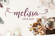 Lovely Melissa, a Script Font by Fontdroe (Thumbnail 6 of 9)
