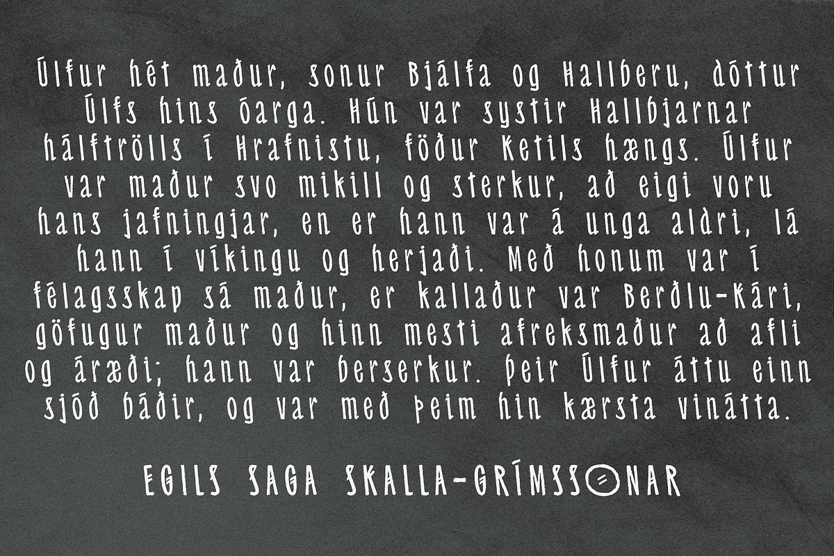 Fjolki | Lithic Typeface, a Blackletter Font by Drawwwn (Photo 5 of 11)