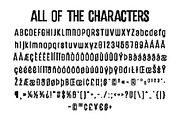 CS Welcome Semipixel, a Sans Serif Font by Craft Supply Co. (Thumbnail 8 of 8)
