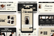 Email Marketing Newsletter Template, an Email Template by Branding Babe Co. (Thumbnail 8 of 9)