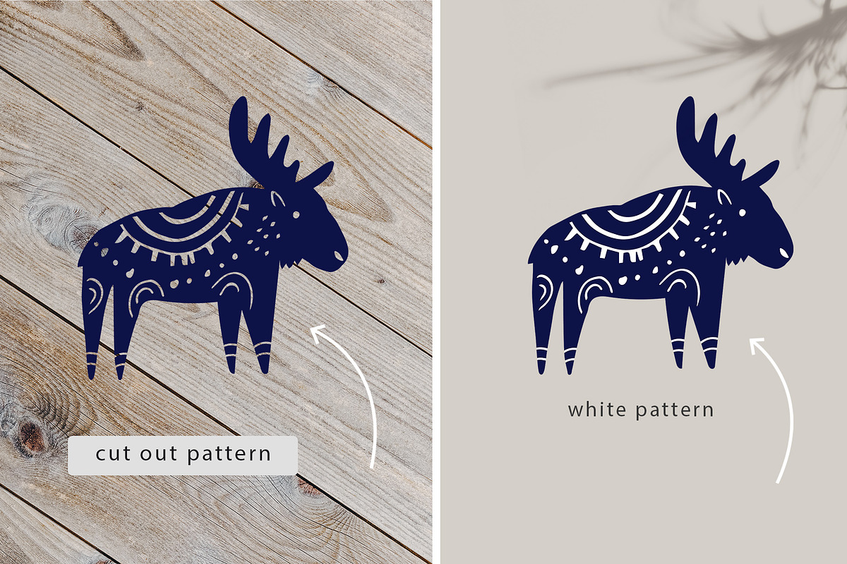 Folk Animal Illustrations, a Graphic by danceyourlife (Photo 8 of 12)