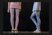 Leggings and T-Shirt Mockup, a Mockup by Freeman Studio (Thumbnail 8 of 15)