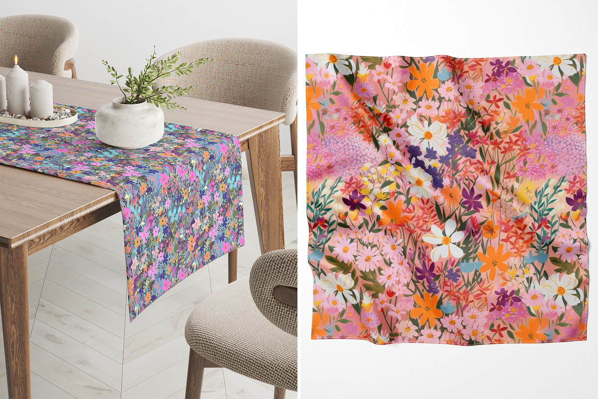 Fairy Ditsy Floral Patterns, a Pattern Graphic by Ninterints (Photo 11 of 19)