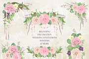 Boho Frames Floral Borders Wreaths, an Illustration by PawGraphic (Thumbnail 3 of 9)