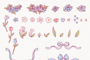 Coquette Easter Clipart | Hand Drawn, an Animal Illustration by TitaLivingArt (Thumbnail 5 of 12)