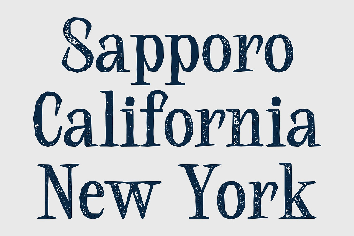 CS Alessia Stamp, a Serif Font by Craft Supply Co. (Photo 5 of 8)