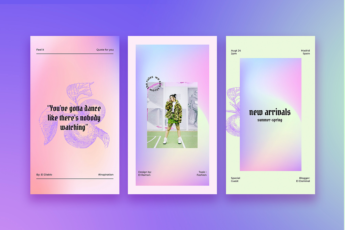 Grady - 30 Instagram Post & Story, a Social Media Template by Designspace (Photo 5 of 6)