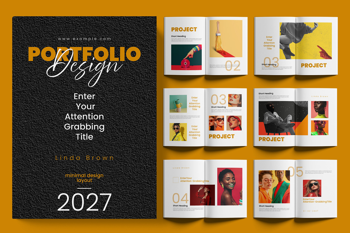 Creative Portfolio Design, a Brochure Template by ContestDesign (Photo 1 of 3)