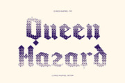 CS Vasco Halfpixel, a Blackletter Font by Craft Supply Co. (Thumbnail 2 of 8)