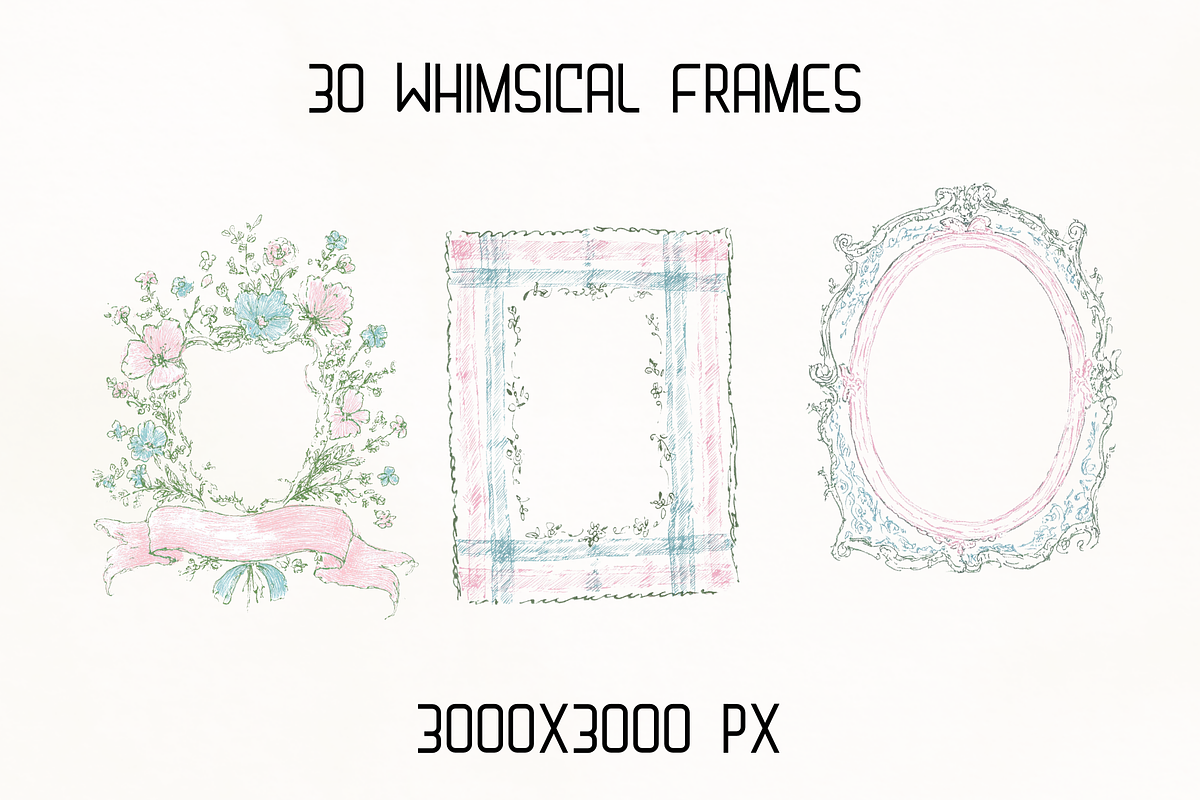 Whimsical Spring & Easter Mega Pack, a Decorative Illustration by GiraffeCreative (Photo 7 of 20)