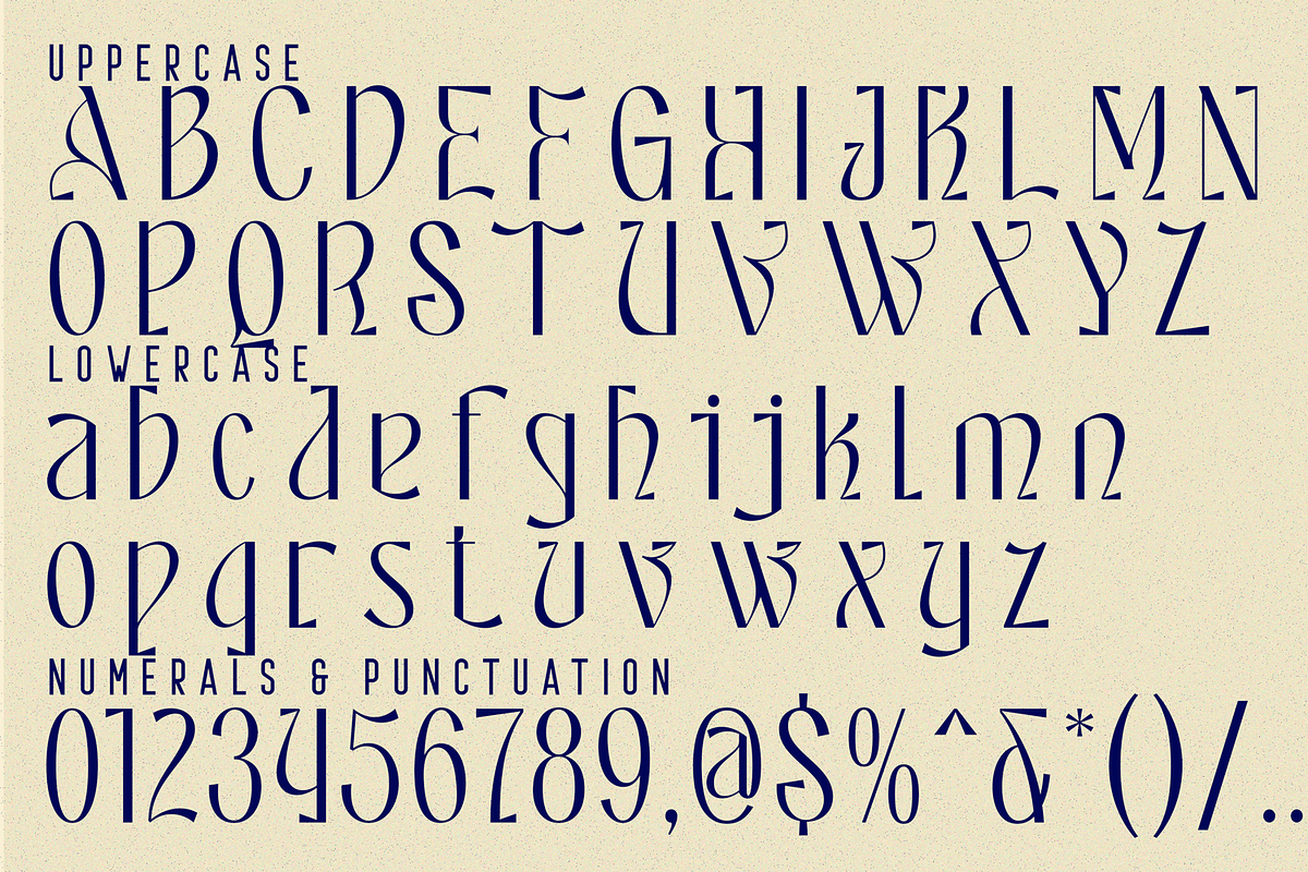 Traditions Foundation-Ligature Font, a Sans Serif Font by 177Studio (Photo 9 of 9)