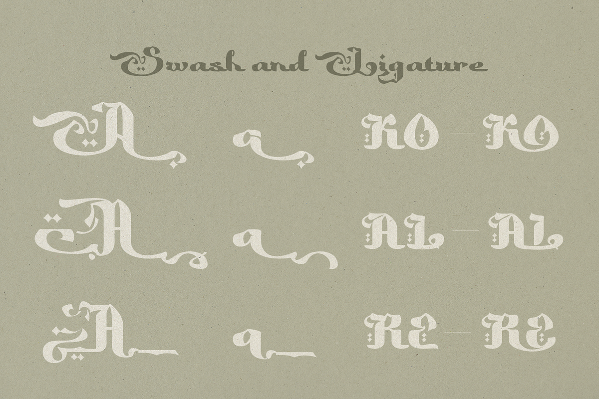 Jenyllah - Islamic Calligraphy, a Script Font by TypeClassHeroes (Photo 3 of 10)