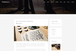 TimeWarp - Wordpress Future Theme