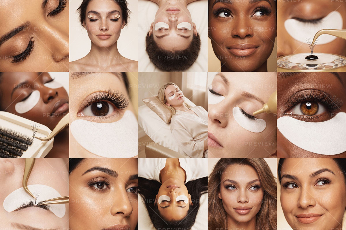 Lash Extension Stock Photos, a Beauty & Fashion Photo by Iconogenic (Photo 6 of 8)