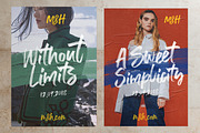 Black Stone Marker + SVG, a Script Font by kavoon (Thumbnail 11 of 15)