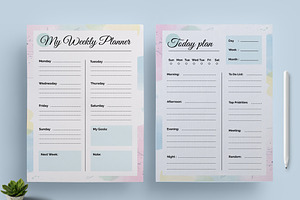 Planner To Do List Template