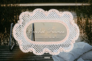 Crochet Frames: Vintage Lace Set, an Object Graphic by Purple (Thumbnail 2 of 14)